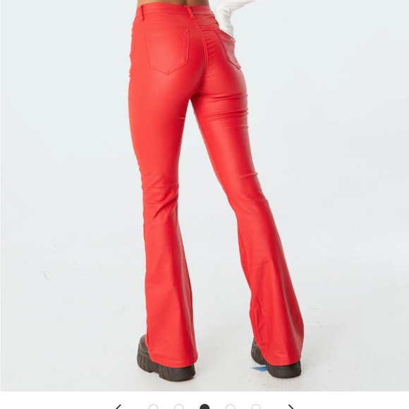 Edikted Pants & Jumpsuits Edikted Leather Pants Poshmark